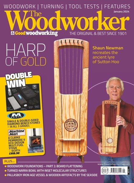 The Woodworker & Woodturner – January 2024 Cover