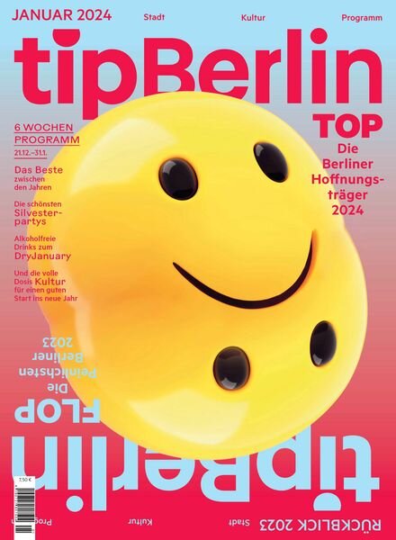 tip Berlin – Januar 2024 Cover