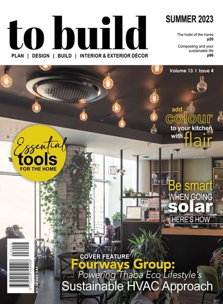 To Build – Volume 13 Issue 4 Summer 2023 Cover
