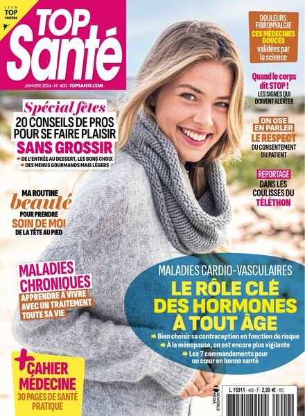 Top Sante France – Janvier 2024 Cover