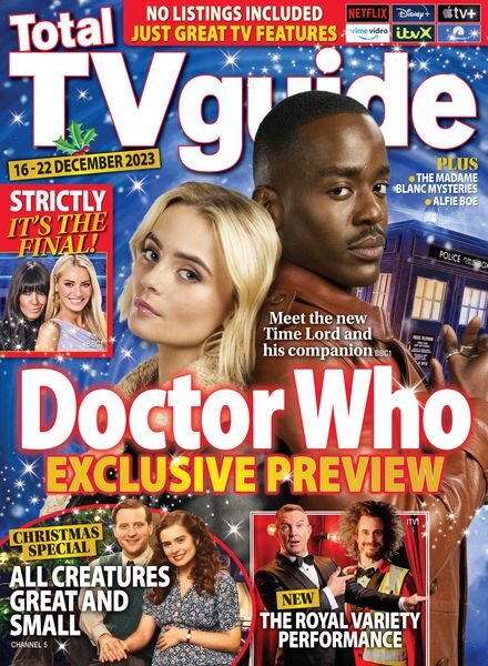 Total TV Guide – Issue 51 – 16 December 2023 Cover