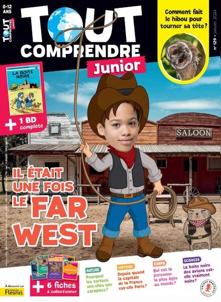 Tout Comprendre Junior – Janvier 2024 Cover