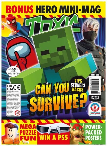 Toxic – Issue 385 – 6 December 2023 Cover