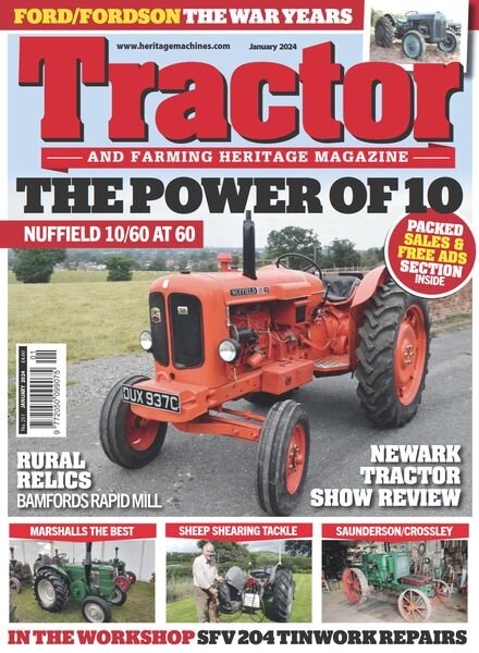 Tractor & Farming Heritage Magazine – January 2024 Cover