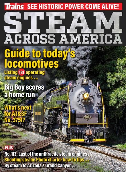 Trains Special – Steam Across America 2023 Cover