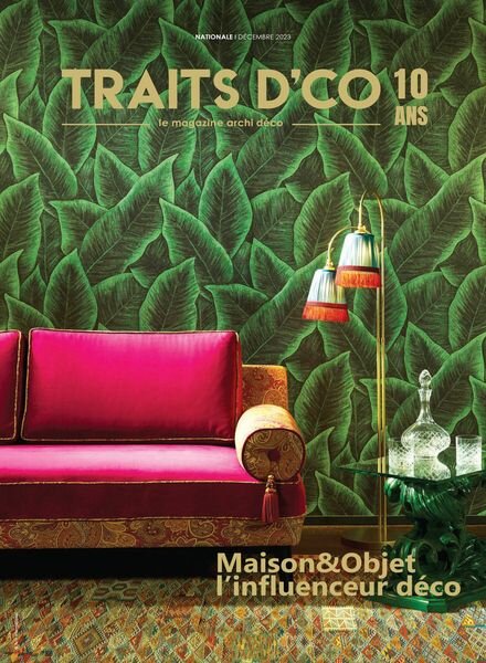 Traits D’co Magazine – Decembre 2023 Cover