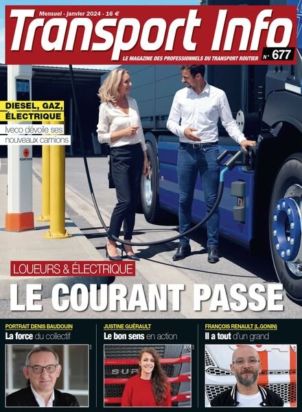Transport Info – Janvier 2024 Cover