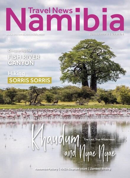 Travel News Namibia – Summer 2023-2024 Cover