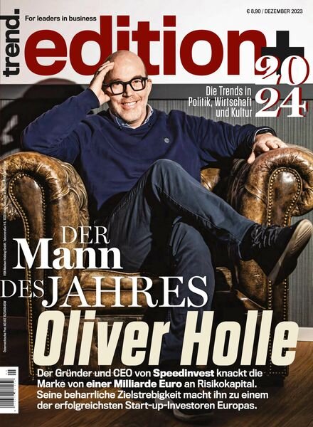 trendEDITION- Dezember 2023 Cover