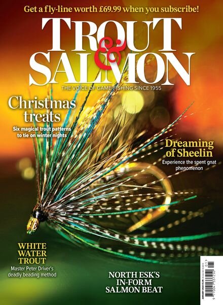 Trout & Salmon – January 2024 Cover
