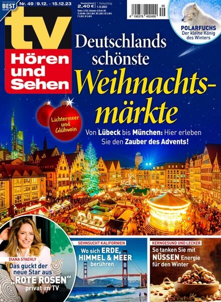 TV Horen und Sehen – 1 Dezember 2023 Cover
