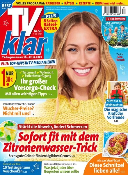 TV Klar – 7 Dezember 2023 Cover