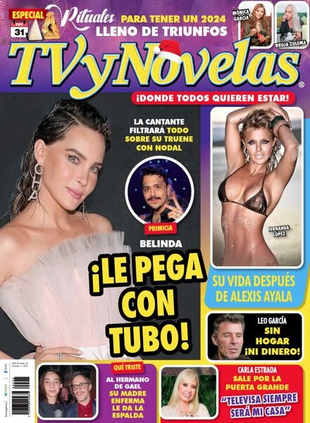 TVyNovelas Mexico – 11 Diciembre 2023 Cover