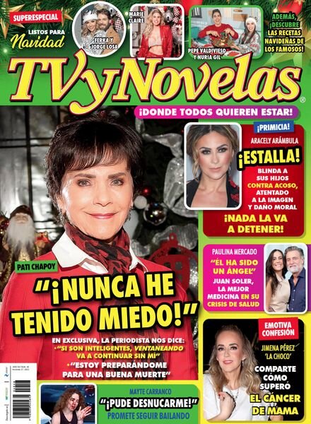 TVyNovelas Mexico – 27 Noviembre 2023 Cover
