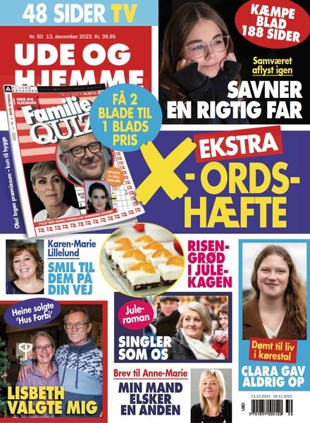 Ude og Hjemme – Uge 50 – 13 December 2023 Cover