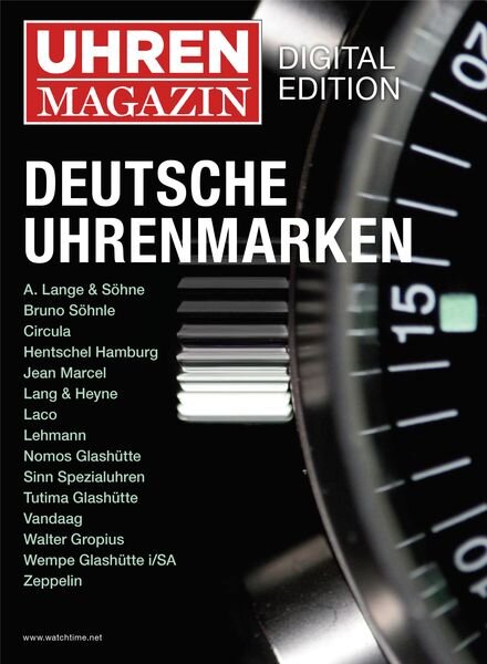 Uhren Magazin Spezial – 1 Dezember 2023 Cover