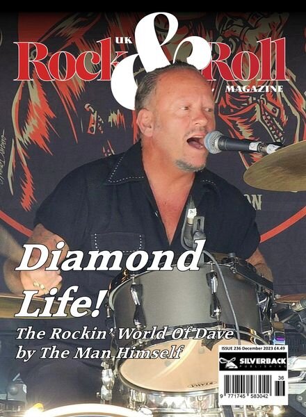 UK Rock & Roll Magazine – Issue 236 – December 2023 Cover