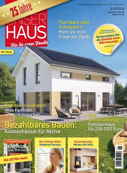 Unser Haus – Dezember 2023 – Januar 2024 Cover