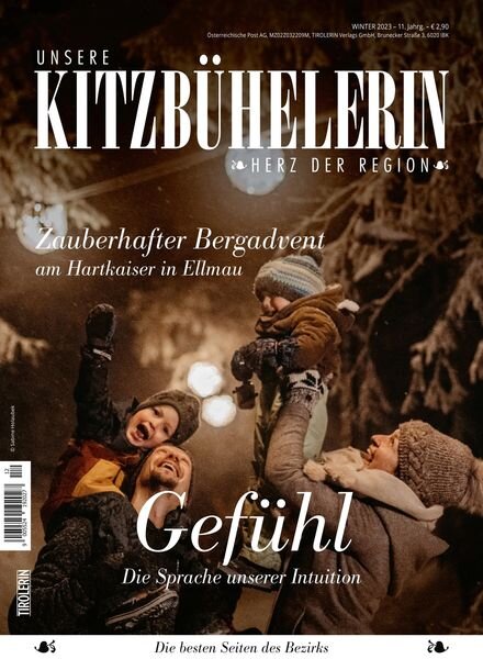 Unsere Kitzbuhelerin – Winter 2023 Cover