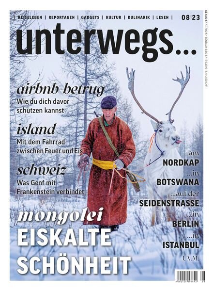 Unterwegs – Winter 2023 Cover