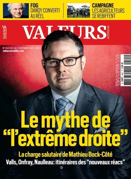 Valeurs Actuelles – 7 Decembre 2023 Cover
