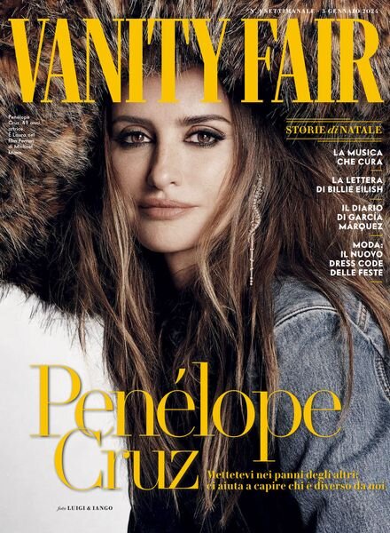 Vanity Fair Italia – 3 Gennaio 2024 Cover