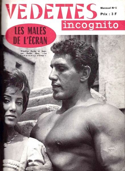 Vedettes Incognito – N 5 1965 Cover