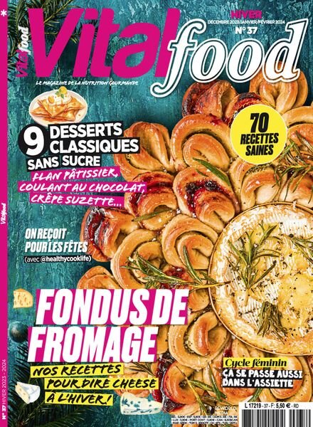 Vital Food – Decembre 2023 – Janvier-Fevrier 2024 Cover