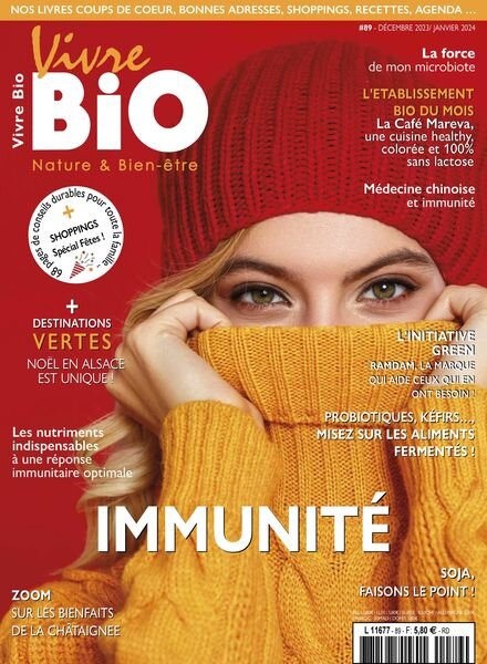 Vivre Bio – Decembre 2023 – Janvier 2024 Cover