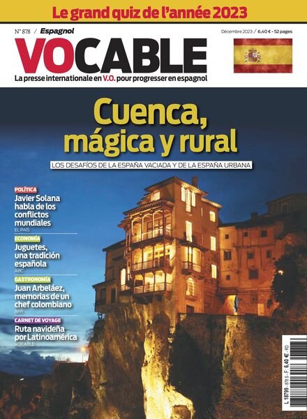 Vocable Espagnol – Decembre 2023 Cover