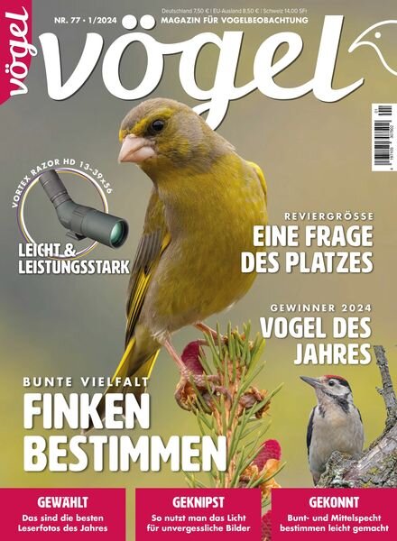 VOgel Magazin – Januar 2024 Cover