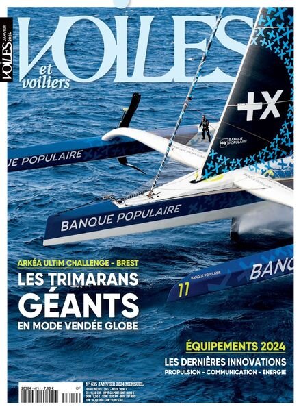 Voiles et Voiliers – Janvier 2024 Cover