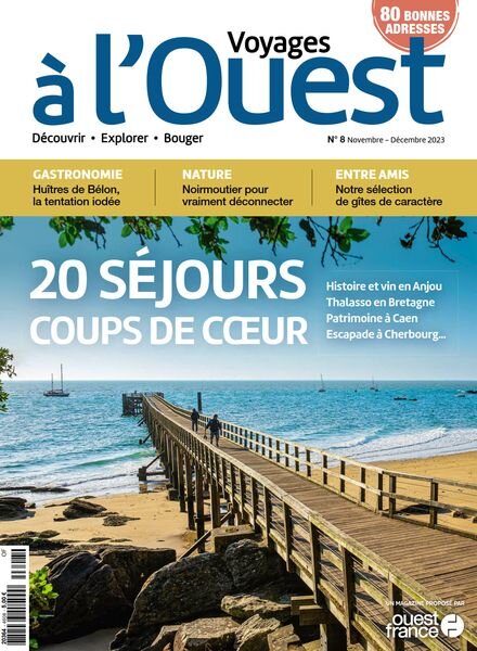 Voyages a l’Ouest – Novembre-Decembre 2023 Cover