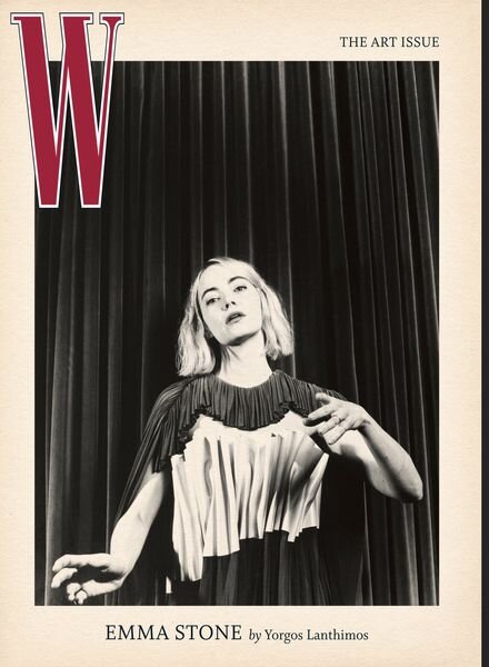 W Magazine – Volume 6 The Art Issue – December 2023 Cover