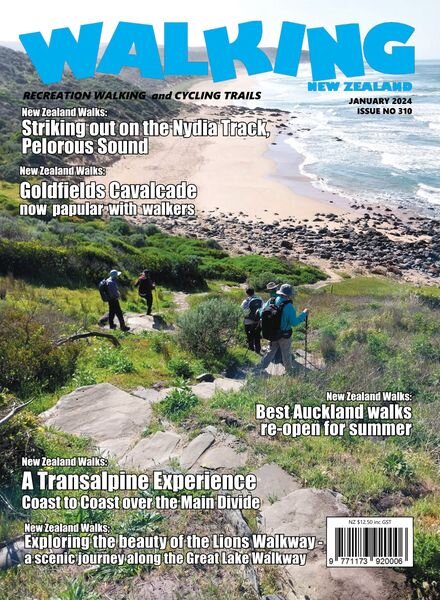 Walking New Zealand – January 2024 Cover