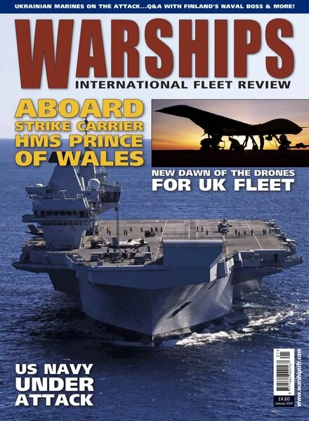 Warships International Fleet Review – January 2024 Cover