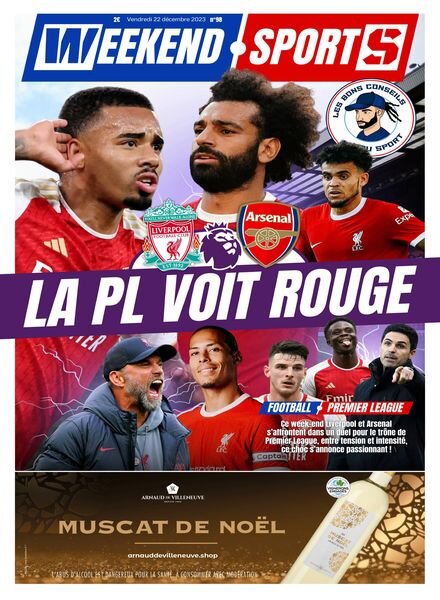 Week-end Sports – 23 Decembre 2023 Cover