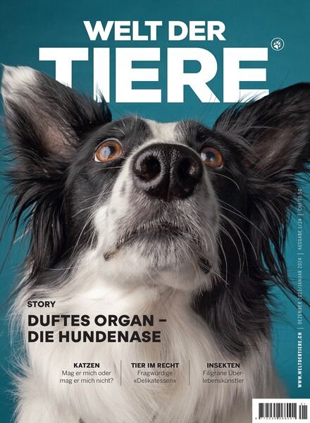 Welt der Tiere – Dezember 2023 – Januar 2024 Cover
