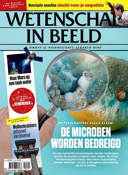 Wetenschap in Beeld – Januari 2024 Cover
