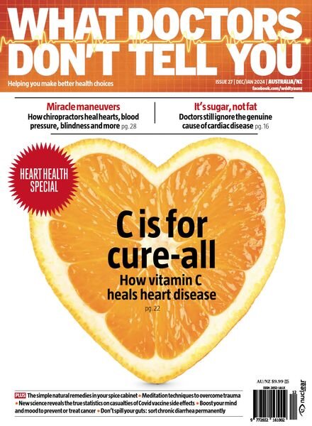 What Doctors Don’t Tell You Australia New Zealand – December 2023 – January 2024 Cover