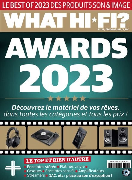 What Hifi France – Decembre 2023 Cover