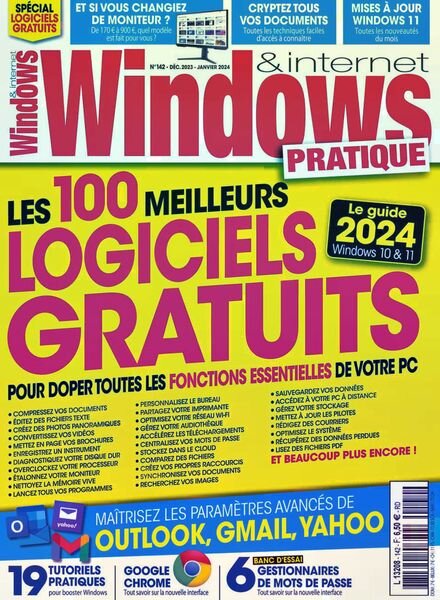 Windows & Internet Pratique – Decembre 2023 – Janvier 2024 Cover