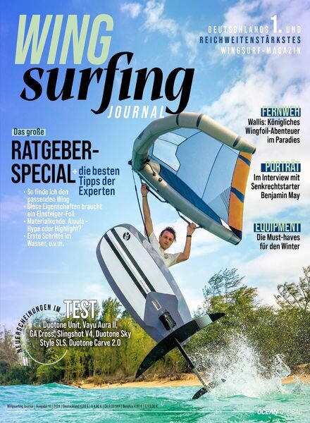 Wingsurfing Journal – Januar 2024 Cover