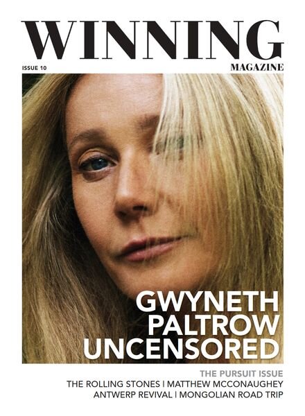 Winning Magazine – Issue 10 – December 2023 Cover