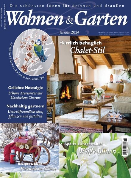 Wohnen & Garten – Januar 2024 Cover