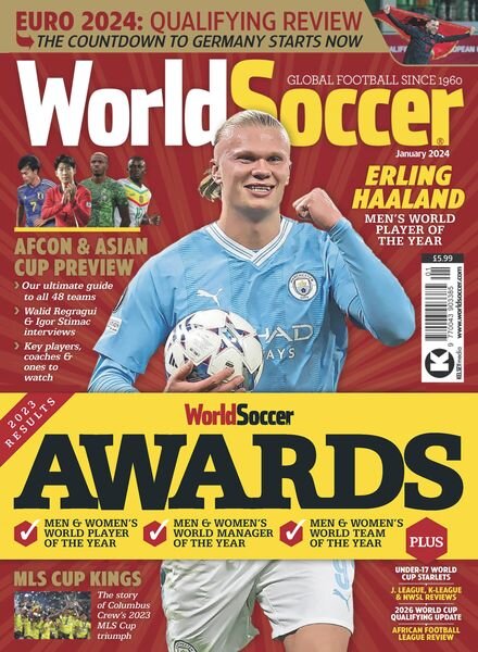 World Soccer – January 2024 Cover