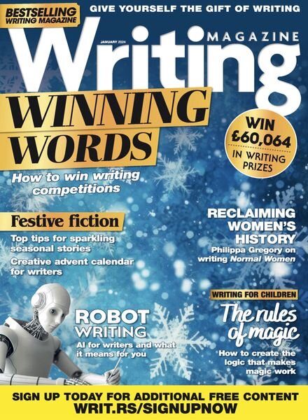 Writing Magazine – January 2024 Cover