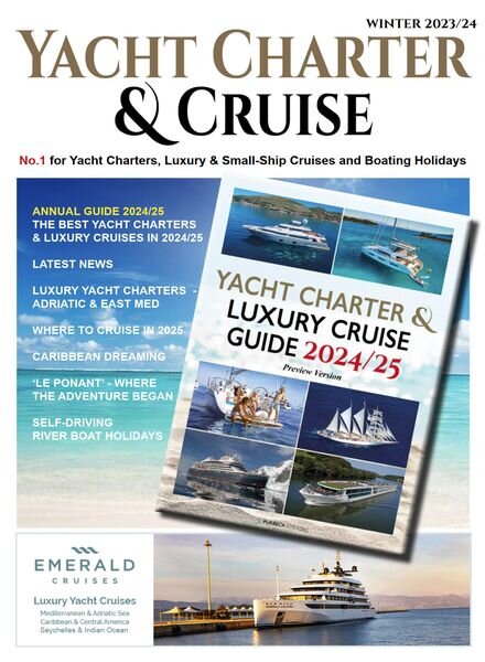 Yacht Charter & Cruise – Winter 2023 Cover