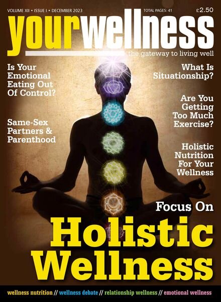 Yourwellness – Volume XII Issue I – December 2023 Cover