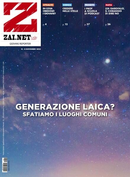 Zainet Lab – Novembre 2023 Cover